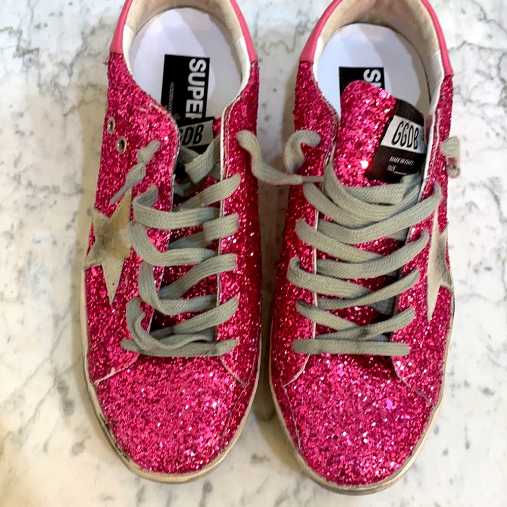 Pink Golden Goose Sneakers 👟